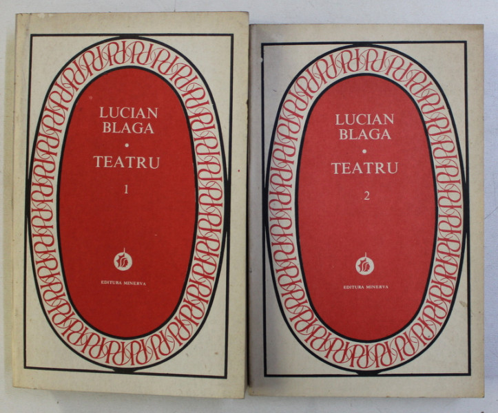 TEATRU de LUCIAN BLAGA , VOLUMELE I - II , 1984