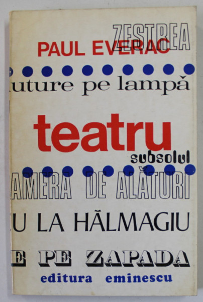 TEATRU de PAUL EVERAC , 1975
