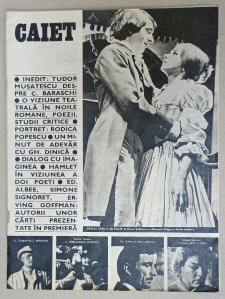 TEATRUL NATIONAL BUCURESTI , CAIET , NR. 42 , STAGIUNEA 1977 -1978
