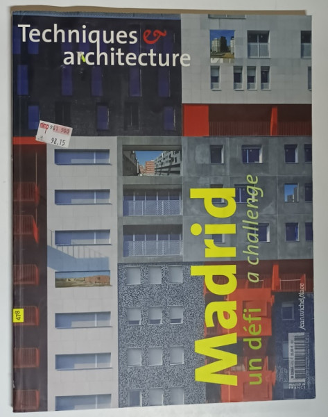 TECHNIQUES &amp; ARCHITECTURE , NOMBRE 477 , AVRIL - MAI , 2005