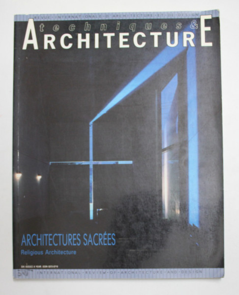 TECHNIQUES et ARCHITECTURE , REVUE  INTERNATIONAL , NR. 407 , AVRIL - MAI , 1993