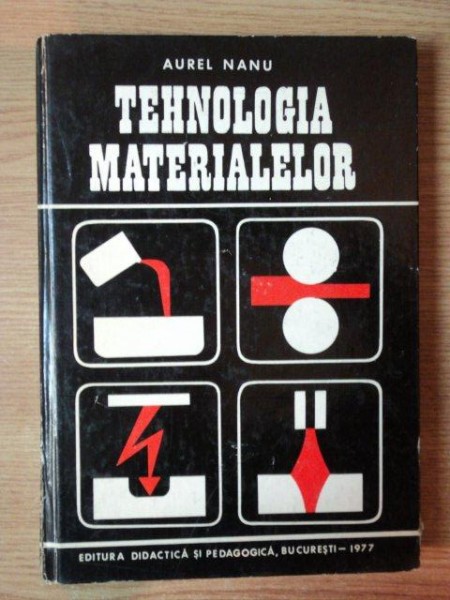 TEHNOLOGIA MATERIALELOR , EDITIA A II-A de AUREL NANU , 1977 , prezinta halouri de apa