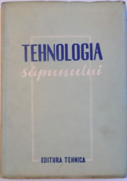 TEHNOLOGIA SAPUNULUI , 1951