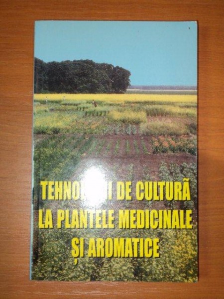 TEHNOLOGII DE CULTURA LA PLANTELE MEDICINEI SI AROMATICE de MARIA VERZEA , PREZINTA HALOURI DE APA