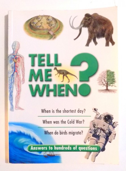 TELL ME WHEN? , 2003