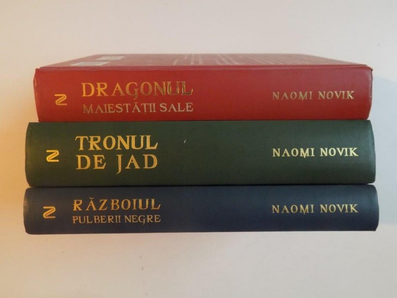 TEMERAIRE de NAOMI NOVIK, VOL I-III  2010