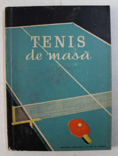TENIS DE MASA de VICTOR MARCU si TOMA REITER , 1955