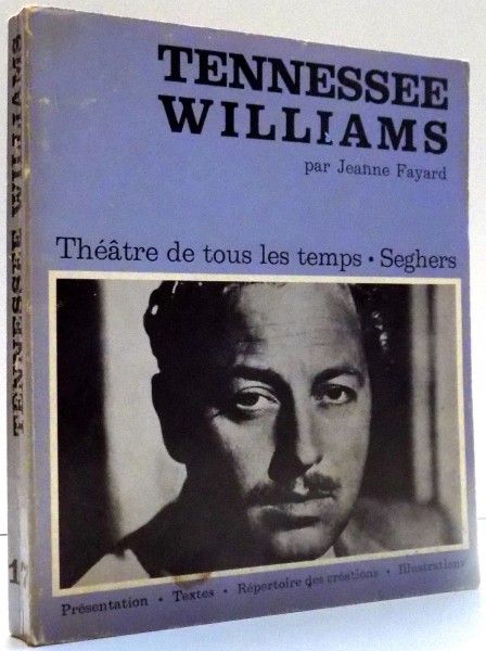 TENNESSEE WILLIAMS par JEANNE FAYARD , 1972