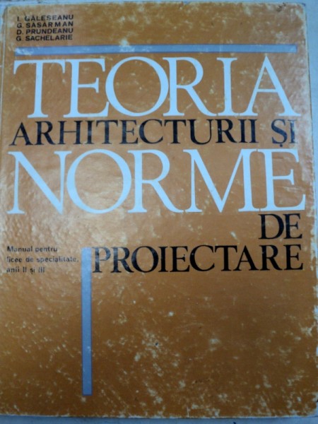 TEORIA ARHITECTURII SI NORME DE PROIECTARE