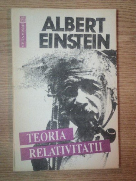 TEORIA RELATIVITATII de ALBERT EINSTEIN , 1992