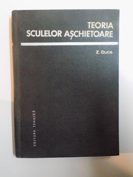 TEORIA SCULELOR ASCHIETOARE de Z. DUCA , 1967