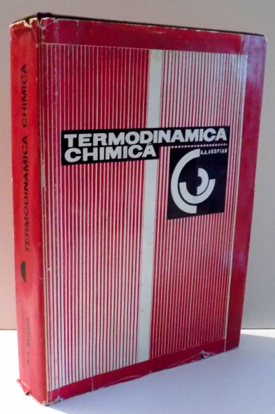 TERMODINAMICA CHIMICA de A. A. A KOPIAM , 1968