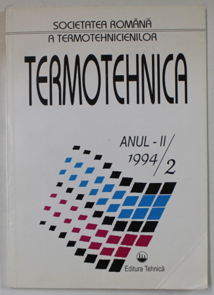 TERMOTEHNICA , REVISTA , ANUL II , NR. 2 , 1994