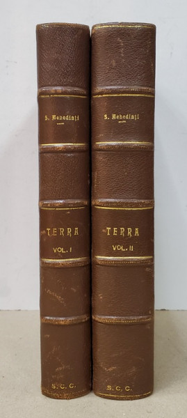 TERRA, INTRODUCERE IN GEOGRAFIE CA STIINTA de SIMION MEHEDINTI, 2 VOLUME