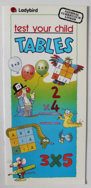 TEST YOUR CHILD TABLES , NATIONAL CURRICULUM LINKED , 1992