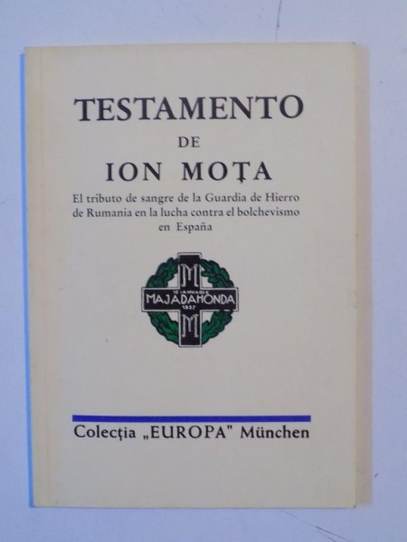 TESTAMENTO de ION MOTA , SEXTA EDICION , 1990