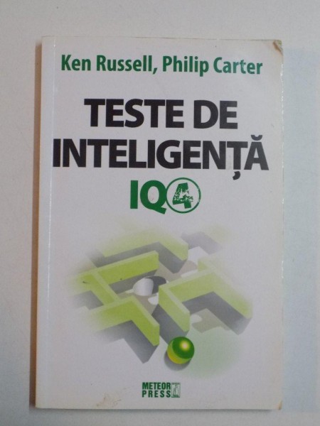 TESTE DE INTELIGENTA , IQ 4 de KEN RUSSELL , PHILIP CARTER 2012