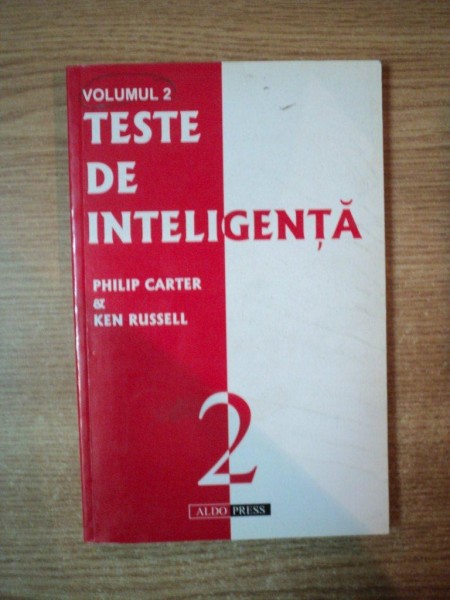 TESTE DE INTELIGENTA , VOL. II de PHILIP CARTER , KEN RUSSELL