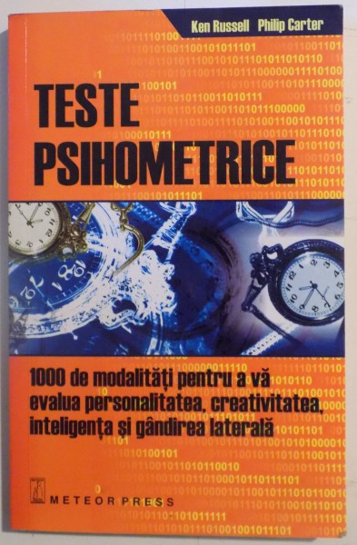 TESTE PSIHOMETRICE de PHILIP CARTER SI KEN RUSSELL , 2007