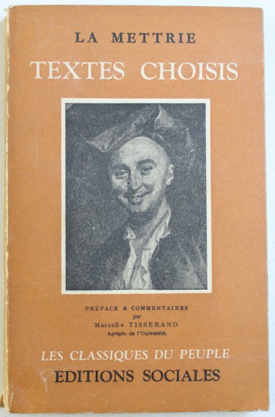 TEXTES CHOISIS par LA METTRIE , 1954