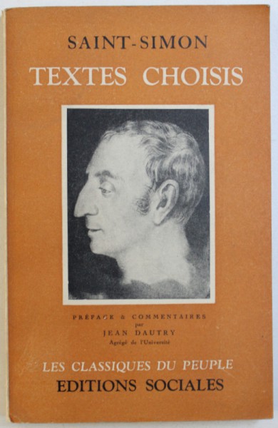 TEXTES CHOISIS par SAINT - SIMON , 1951