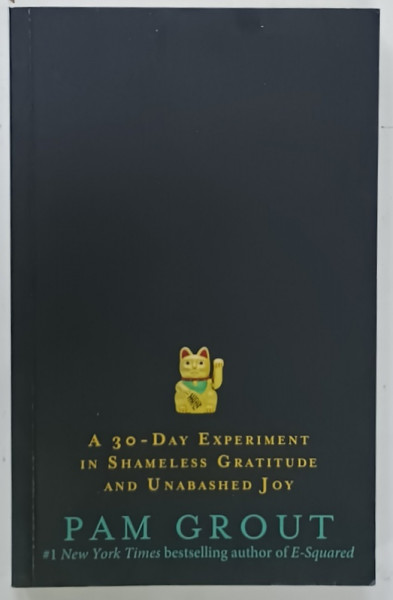 THANK and GROW RICH , A 30 - DAY EXPERIMENT IN SHAMELESS GRATITUDE AND UNABASHED JOY by PAM GROUT , 2016