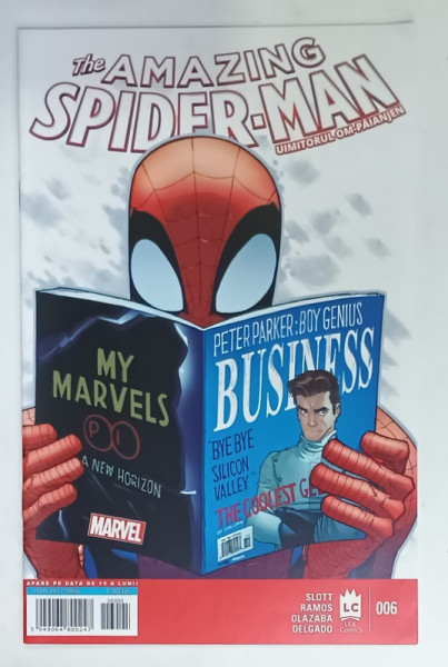 THE AMAZING SPIDER - MAN , BENZI DESENATE CU TEXT IN LIMBA ROMANA , 2016