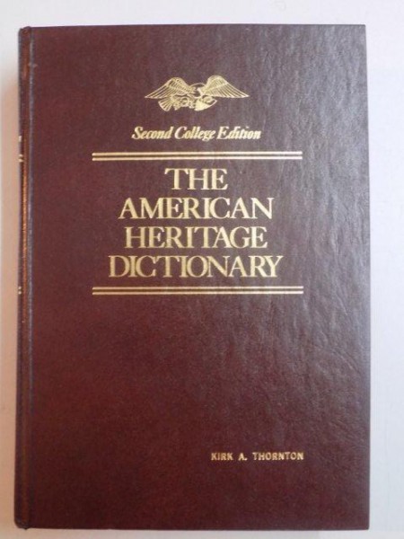 THE AMERICAN HERITAGE DICTIONRY