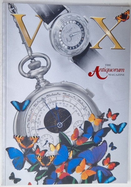 THE ANTIQUORUM MAGAZINE , CATALOG DE OROLOGERIE , EDITIE INTERBELICA