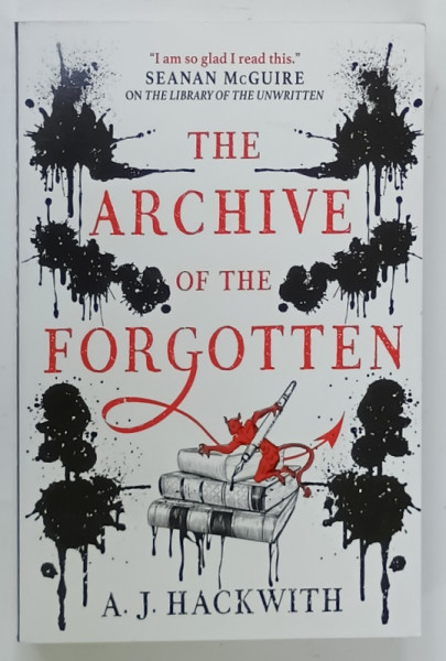 THE ARCHIVE OF THE FORGOTTEN by A.J. HACKWITH , 2021