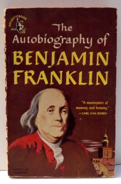 THE AUTOBIOGRAPHY OF BENJAMIN FRANKLIN , 1952
