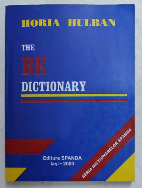 THE BE DICTIONARY de HORIA HULBAN , 2003