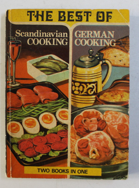 THE BEST OF GERMAN COOKING , THE BEST OF SCANDINAVIAN COOKING by HENRIETTA HILTON , 1974