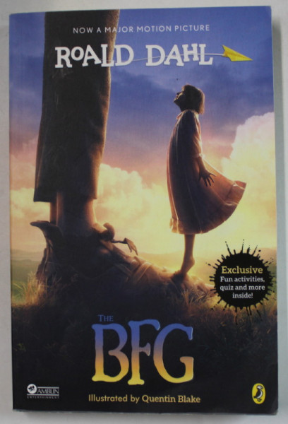 THE BFG by ROALD DAHL , illustrated by QUENTIN BLAKE , 2016, COPERTA BROSATA