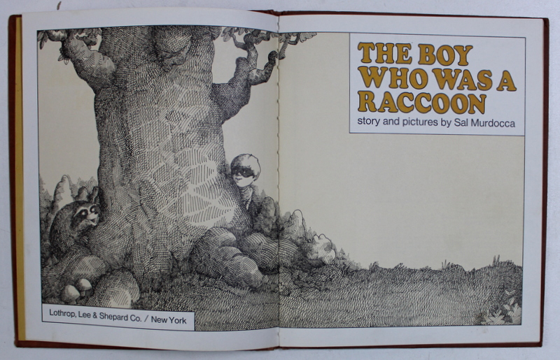 THE BOY WHO WAS A RACCOON - story and pictures by SAL MURDOCCA , 1974