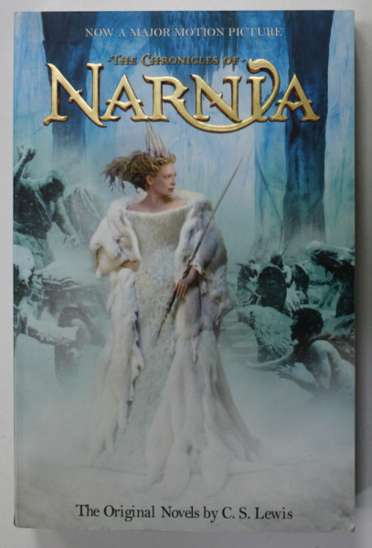 THE CHRONICLES OF NARNIA , THE ORIGINAL NOVELS by C.S. LEWIS , 2005 , ULTIMA PAGINA CU FRAGMENT LIPSA