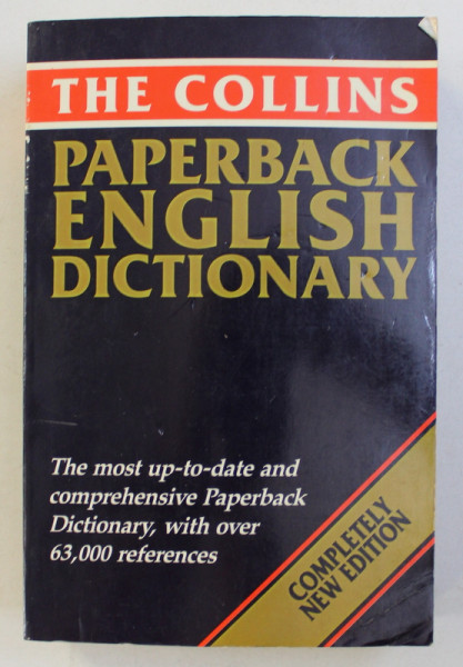 THE COLLINS PAPERBACK ENGLISH DICTIONARY , 1991