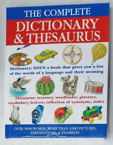 THE COMPLETE DICTIONARY and THESAURUS , OVER 5000 WORS , 2005