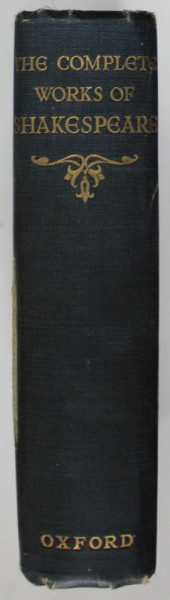 THE  COMPLETE WORKS OF SHAKESPEARE , edited by W.J. CRAIG , 1930 , COTORUL CU DEFECT