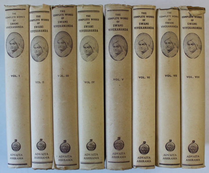 THE COMPLETE WORKS OF SWAMI VIVEKANANDA , VOLUMES I - VIII , 1965