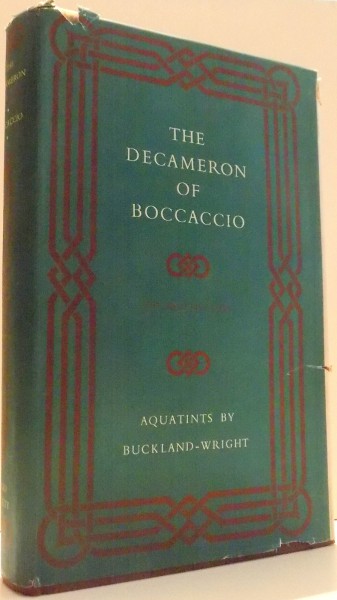 THE DECAMERON, THE FIRST FIVE DAYS by GIOVANNI BOCCACCIO , 1953