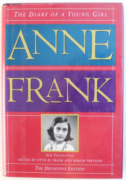 THE DIARY OF A YOUNG GIRL  - ANNE FRANK , DEFINITIVE EDITION , 1995