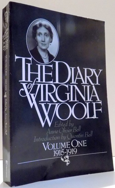 THE DIARY OF VIRGINIA WOOLF by ANNE OLIVIER BELL, VOL I , 1977