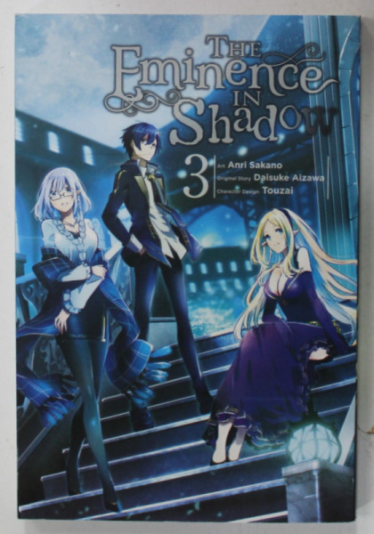 THE EMINENCE IN SHADOW , NO. 3 , art by ANRI SAKANO , story by DAISUKE AIZAWA , 2022 , BENZI DESENATE *