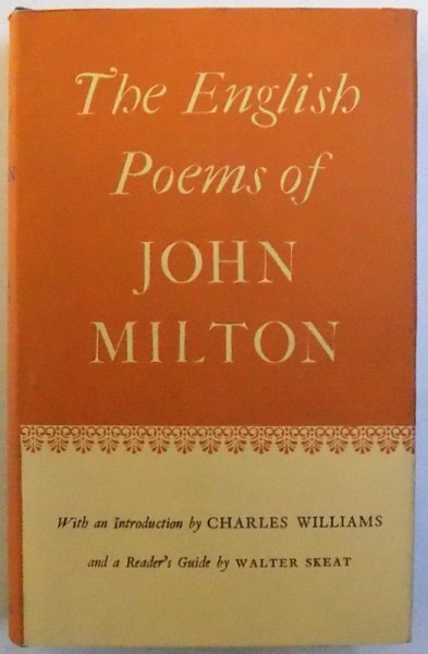 THE ENGLISH POEMS OF JOHN MILTON , 1974