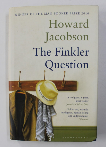 THE FINKLER QUESTION by HOWARD JACOBSON , 2010
