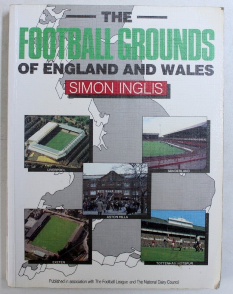 THE FOOTBALL GROUNDS OF ENGLAND AND WALES by SIMON INGLIS , 1983