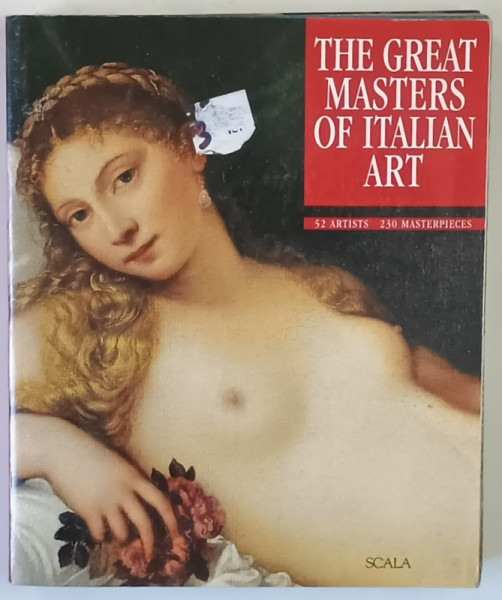 THE GREAT MASTERS OF ITALIAN ART , 52 ARTISTS , 230 MASTERPIECES , texts by ELENA CAPRETTI , 2000 *CONTINE CD