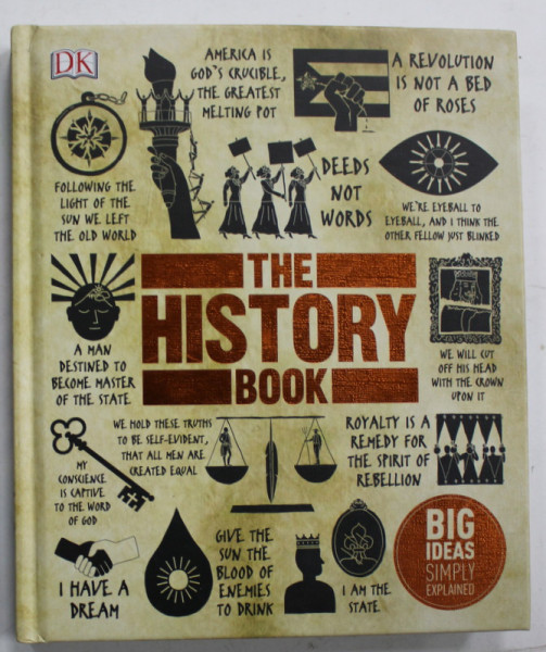 THE HISTORY BOOK , BIG IDEAS SIMPLY EXPLAINED , 2016
