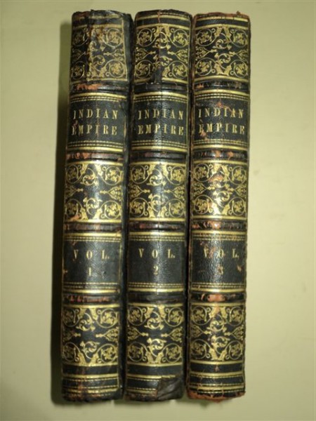 THE HISTORY OF THE INDIAN EMPIRE, III VOL. de ROBERT MONTGOMERY MARTIN, 1858 - 1861